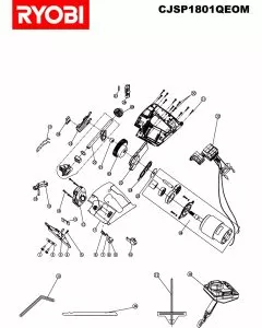 Buy A Ryobi CJSP1801QEOM Spare part or Replacement part for Your Saws and Fix Your Machine Today